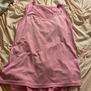 Pink work out tank size medium